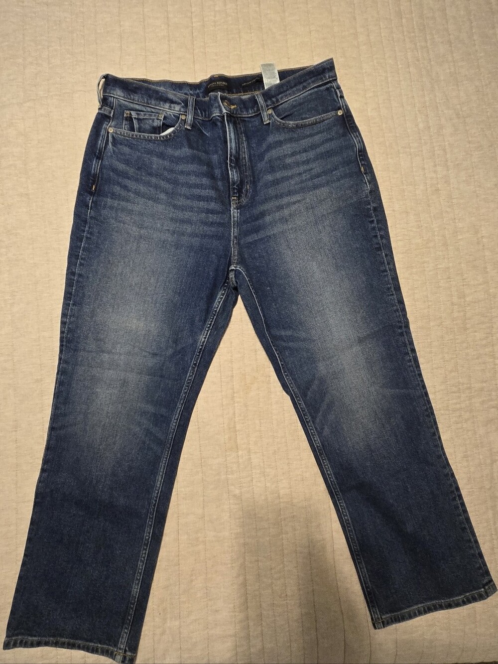 Banana Republic Premium Denim, High-rise Straight Leg, Jeans. Waist Size 33